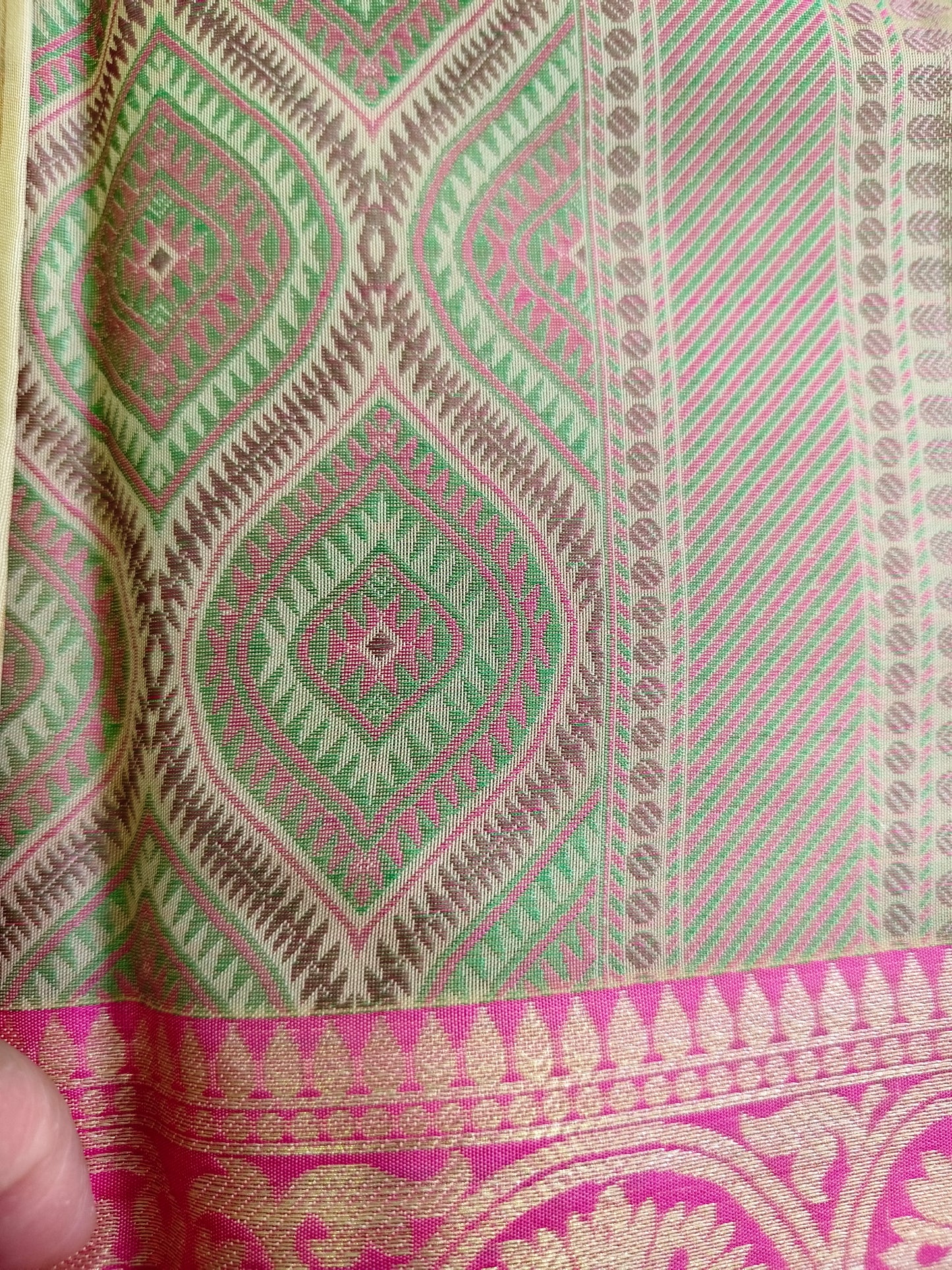 Green Tanchui Saree