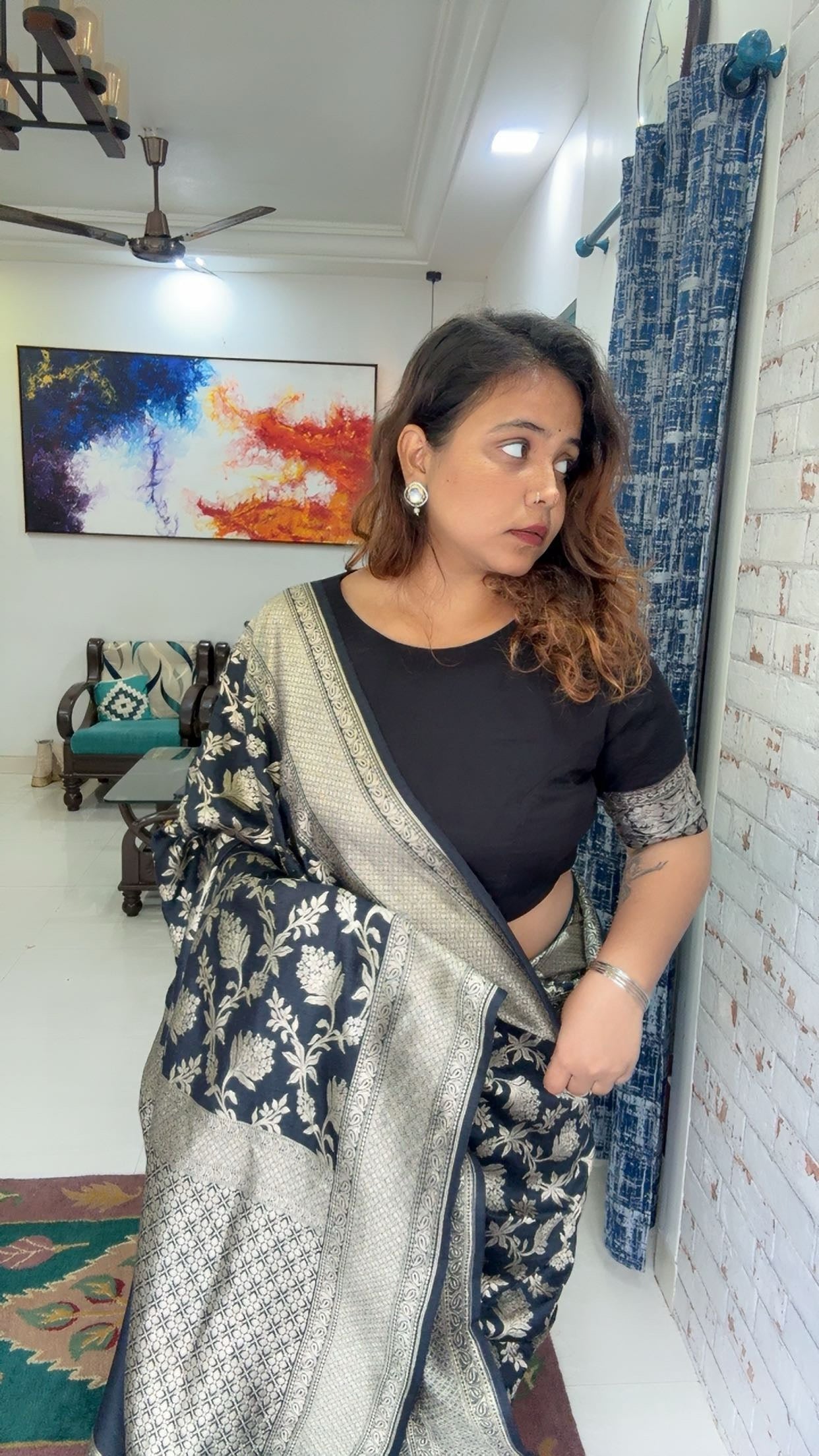Pure Moonga Silk Saree