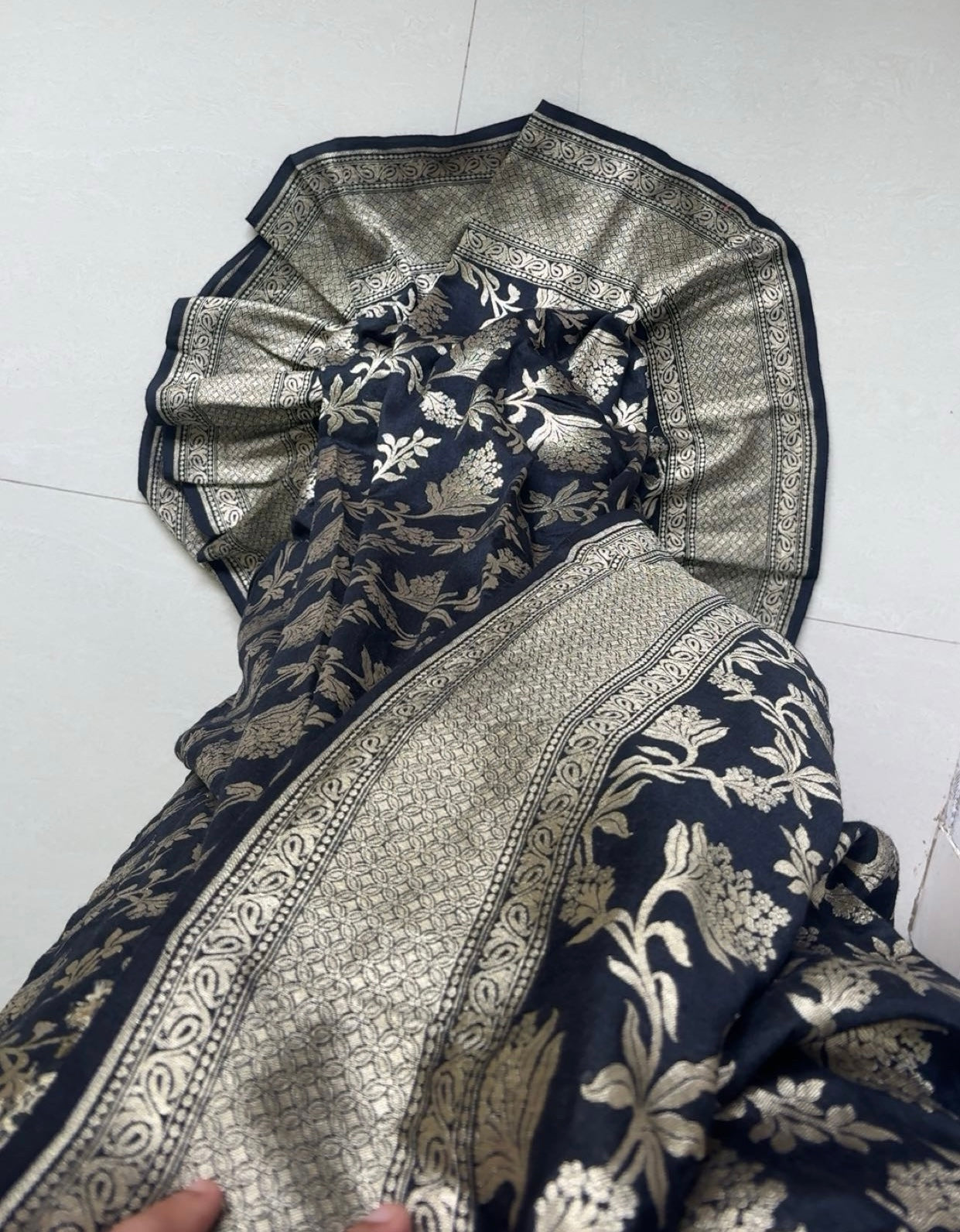 Pure Moonga Silk Saree