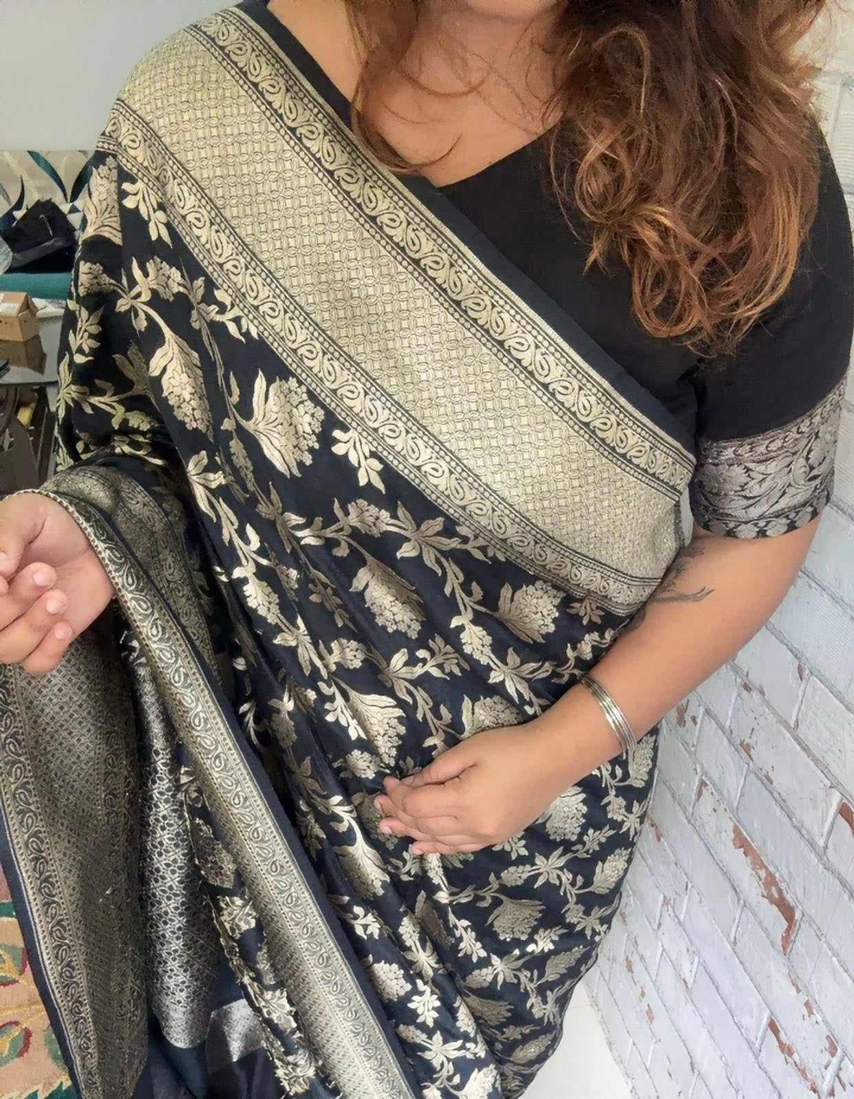 Pure Moonga Silk Saree