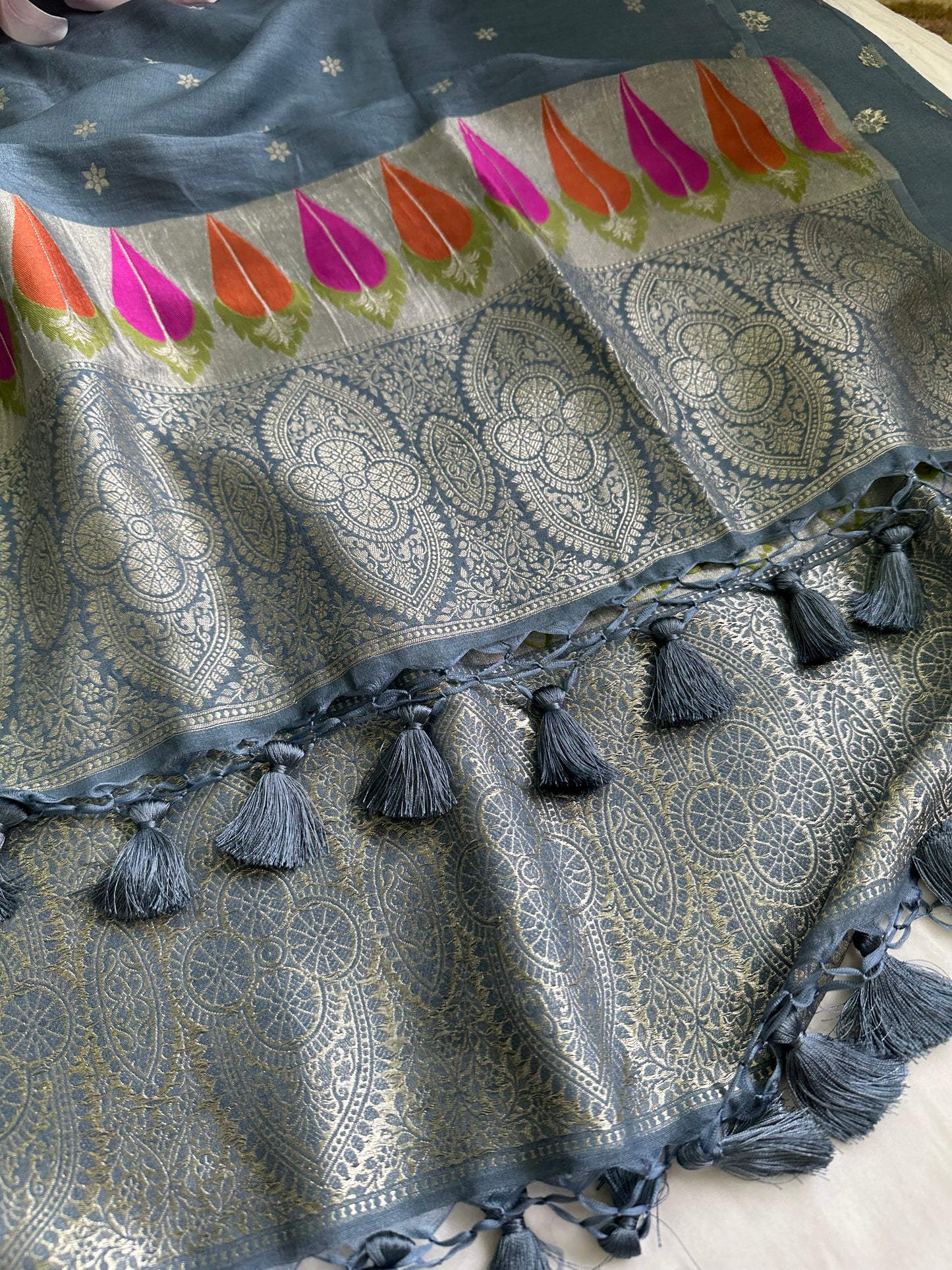 Pure Moonga Silk Suit Set
