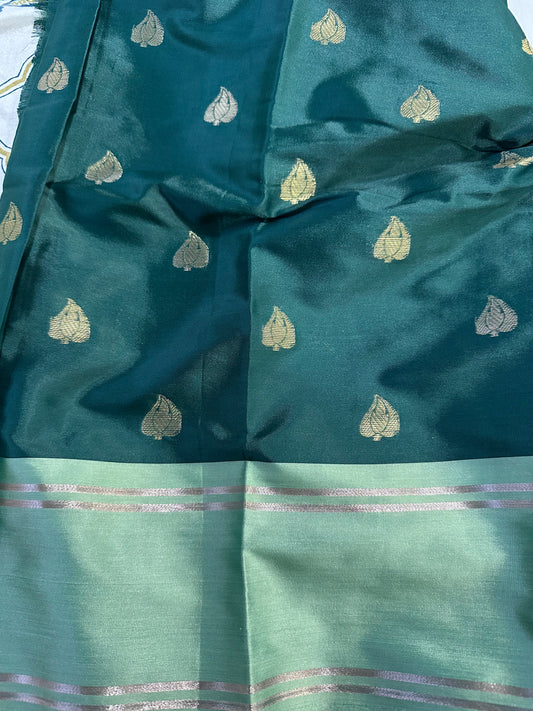 Green Boota Saree