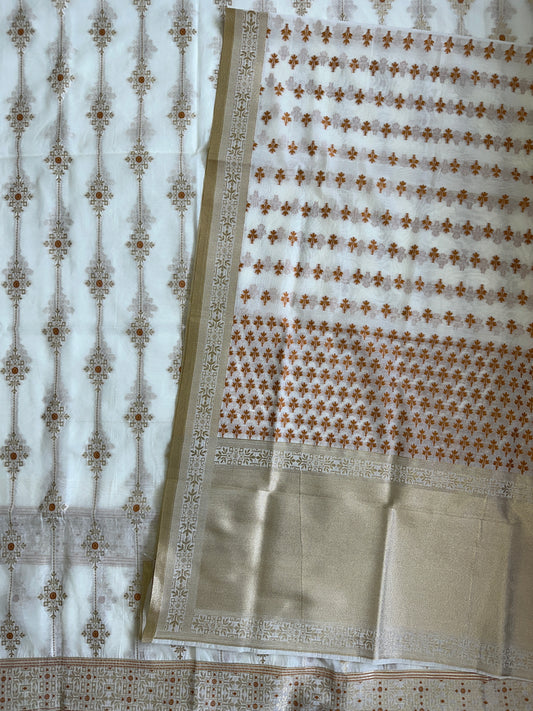 Brown Banarasi Suit Set