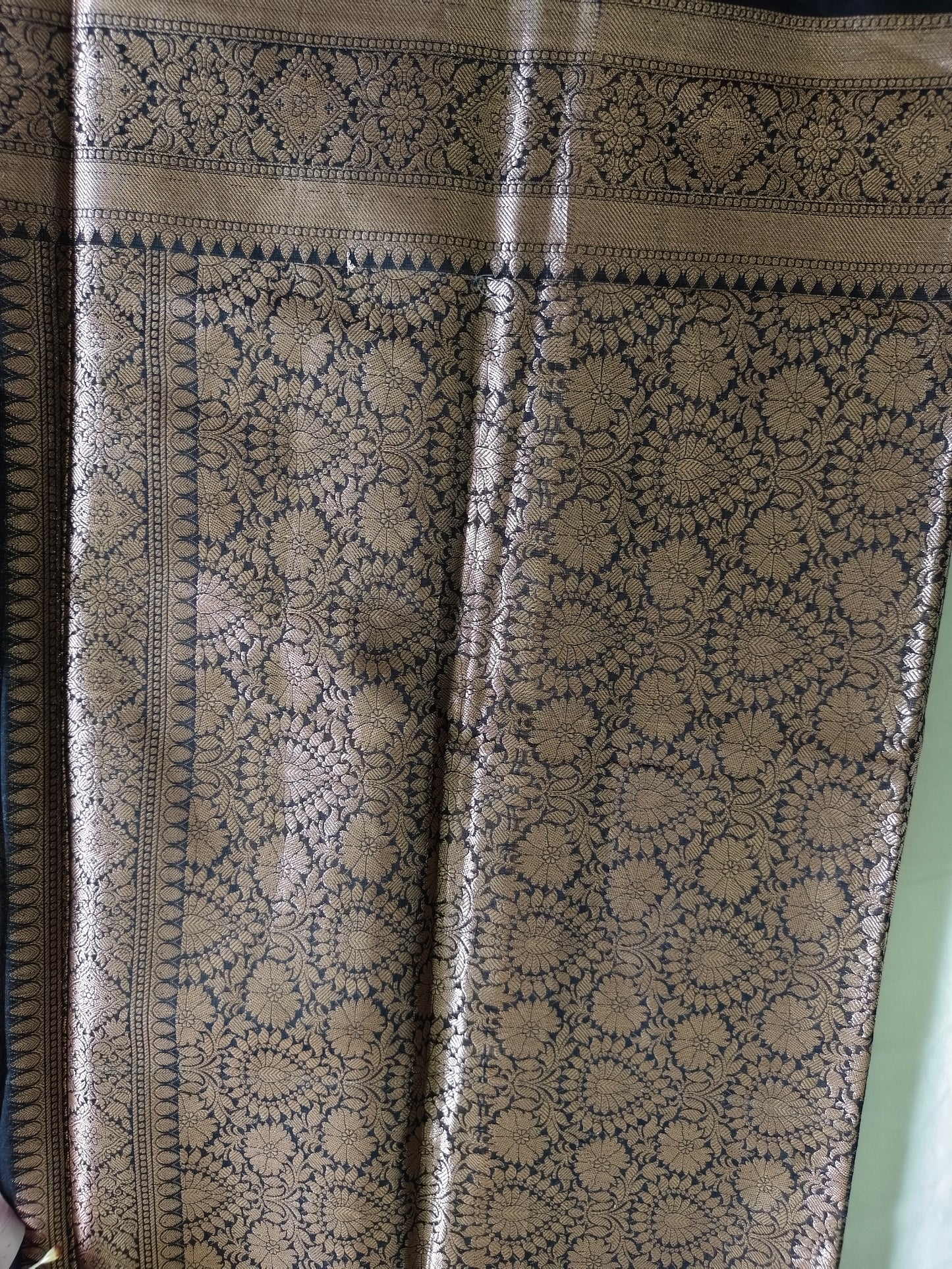 Dual Color Banarasi Saree