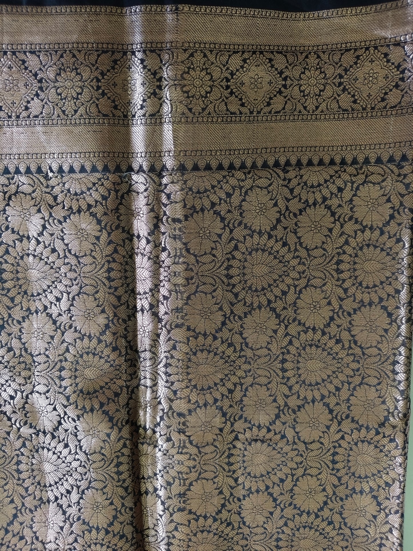 Dual Color Banarasi Saree