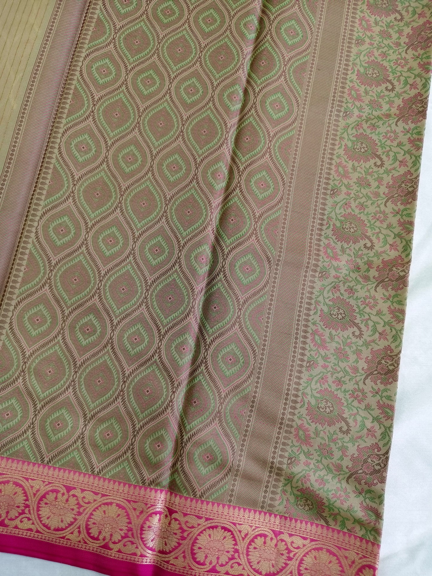 Green Tanchui Saree