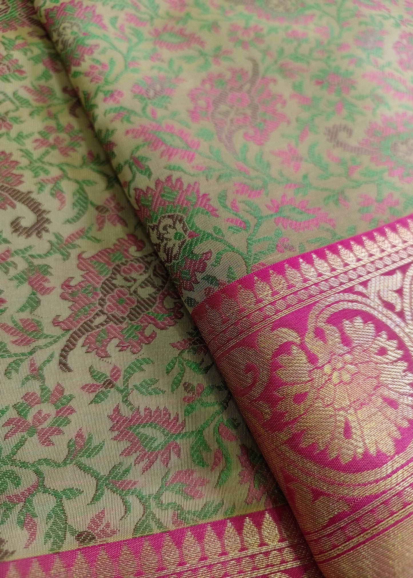 Green Tanchui Saree