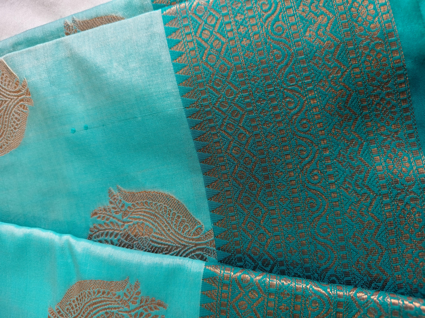 Blue Silk Saree