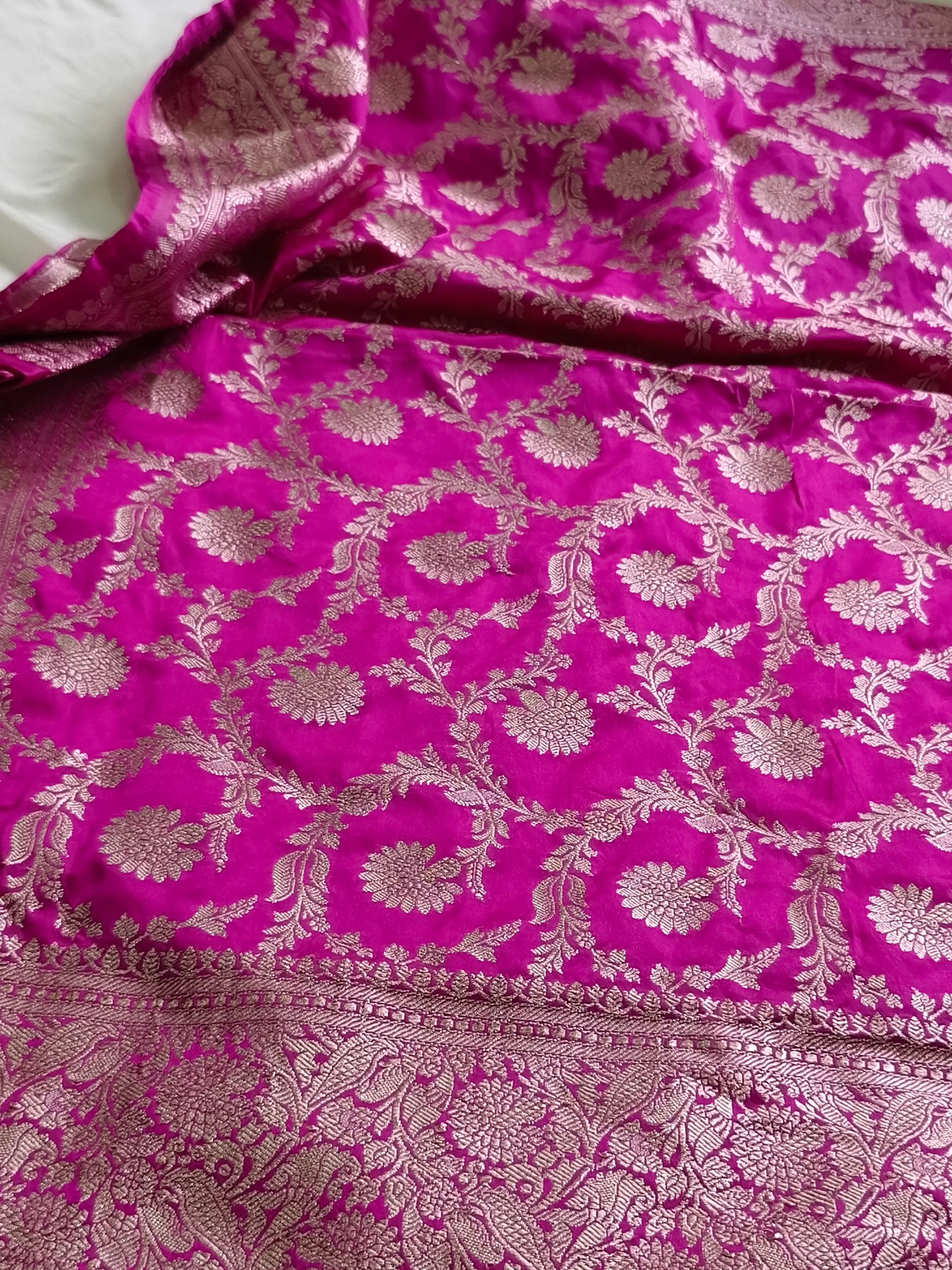 Pink Mashru Silk Suit Set