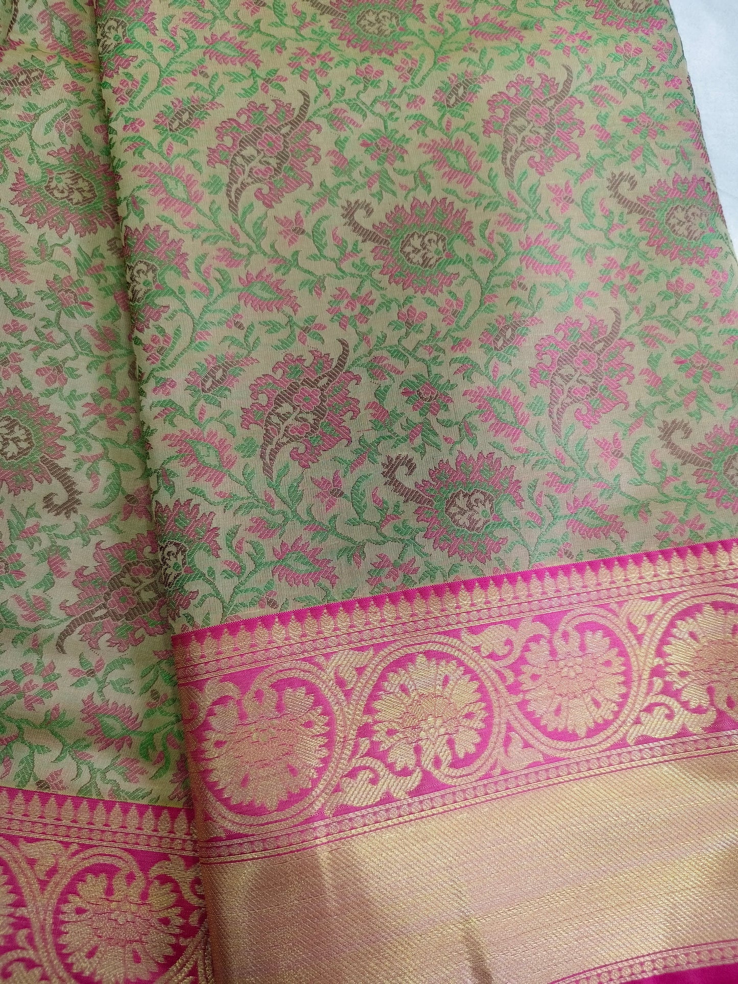 Green Tanchui Saree