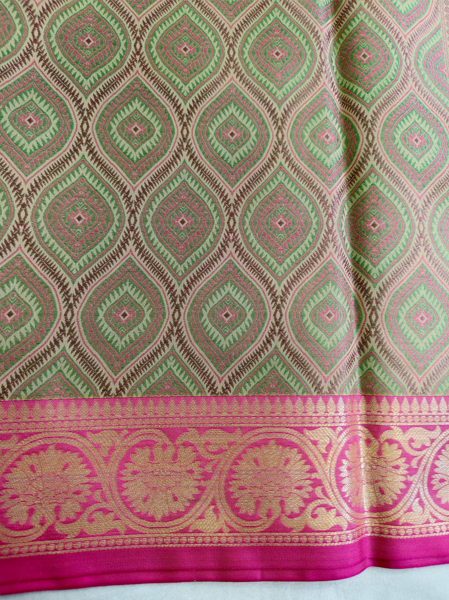 Green Tanchui Saree