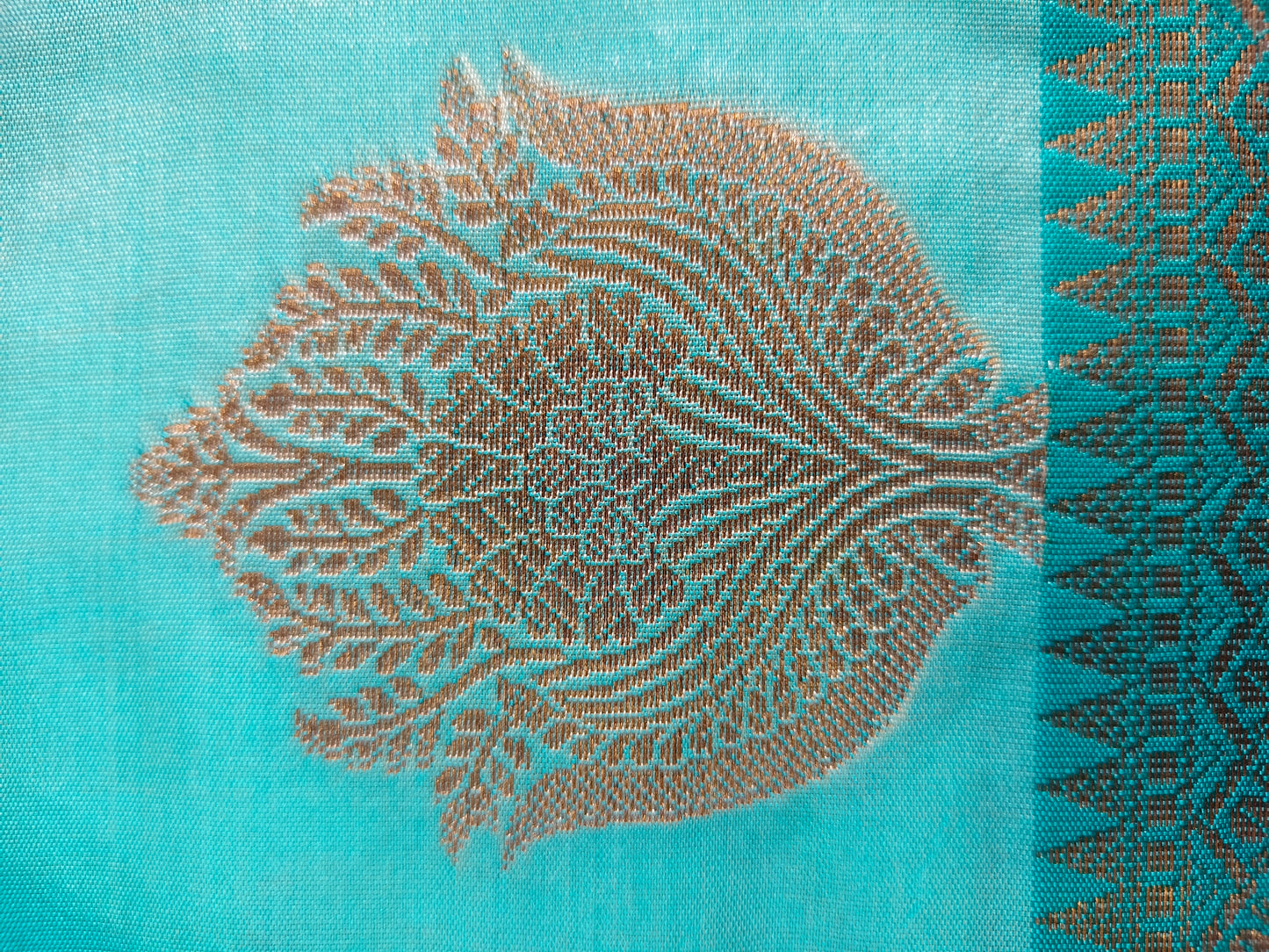 Blue Silk Saree