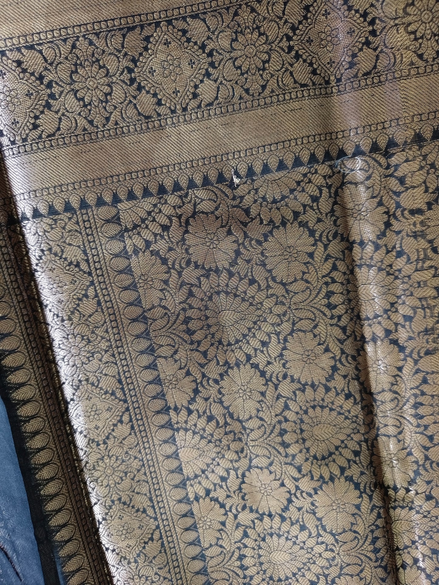 Dual Color Banarasi Saree